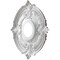 Ekena Millwork Attica PVC Medallion (Canopies up to 5"), 13"OD x 3 1/2"ID x 3/4"P, Universal Metallic Rustic Mist CMP13ATERU - alternate 2